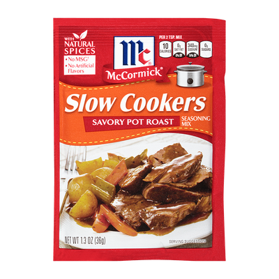McCormick® Slow Cookers Savory Pot Roast Seasoning