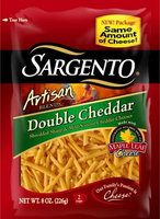 Sargento® Artisan Blends® Double Cheddar Shredded Cheese
