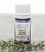 Essential Oil Thyme Linalol Organic Simplers Botanicals 5 ml Liquid