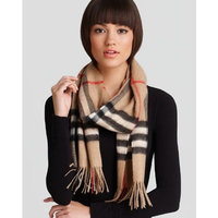Burberry Giant Check Cashmere Scarf