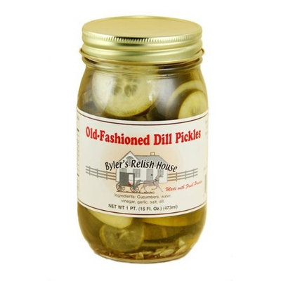 Byler's Relish House Homemade Amish Country Old-Fashioned Dill Pickles 16 oz.