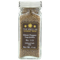 Gourmet Salt Company The Spice Lab Ghost Pepper Salt Naga Jolokia- Really Hot, 4 oz.