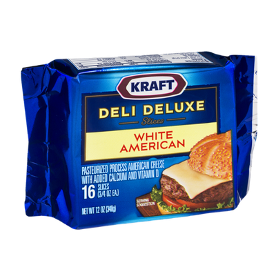 Kraft Deli Deluxe Slices White American