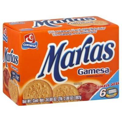 Gamesa Cookies Marias, 34.9-Ounce (Pack of 6)
