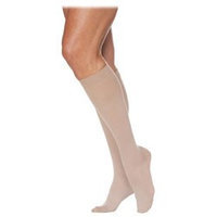Sigvaris EverSheer 781CSSW08 15-20 Mmhg Closed Toe Small Short Calf Hosiery For Women Dark Navy