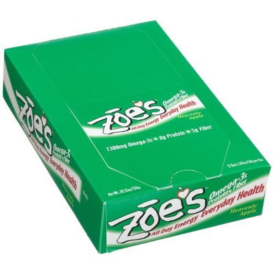 Zoe's All Day Energy Everyday Health Bars, Heavenly Apple, 1.69-Ounce Bars (Pack of 12)