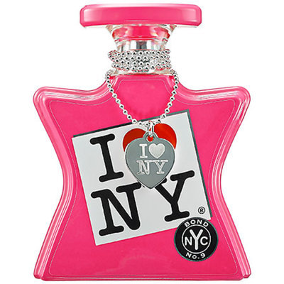 I LOVE NEW YORK by Bond No. 9 I LOVE NEW YORK For Her with Silver Necklace 3.3 oz Eau de Parfum Spray