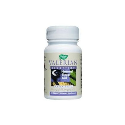 tures Way Nature's Way Valerian Nighttime Tablets, 50-Count
