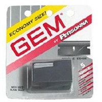 Gem Personna Single Edge Super Stainless Steel Blades with Used Blade Vault - 5 ea/ Pack