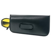 Crews 135-200 Lined Black Vinyl Large Open End Eyeglass Case