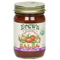 Drews All Natural 29915 Organic Chipotle Lime Salsa