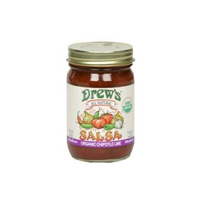 Drews All Natural 29915 Organic Chipotle Lime Salsa