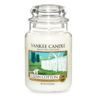 Yankee Candle Housewarmer Clean Cotton Large Classic Candle Jar