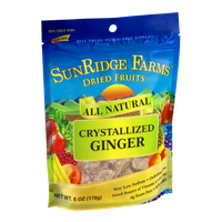 SunRidge Farms Dried Fruits Crystallized Ginger