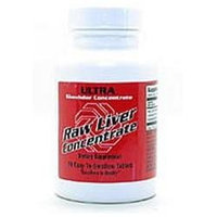 Ultra Glandulars Raw Liver Concentrate - 8000 mg - 90 Tablets