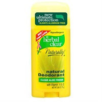 21st Century Herbal Clear Deodorant, Aloe Fresh, 2.65-Ounces (Pack of 3)