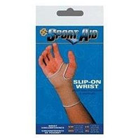 Sportaid Wrist Brace Slip-on, Beige, Small - 1 Ea