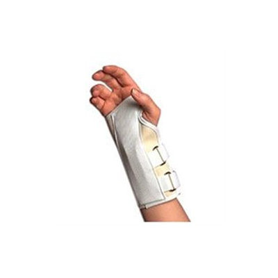 Sportaid Wrist Brace Sportaid, Wrist Brace Cock-up Splint, Right, Beige, Large - 1 ea