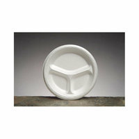 Genpak Foam Round Plates