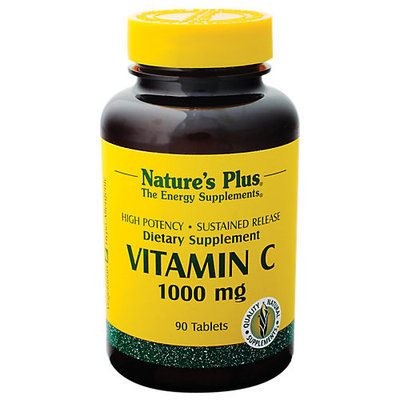 tures Plus Nature's Plus Vitamin C 1000mg Time Release with Rose Hips - 90 - Time/tab