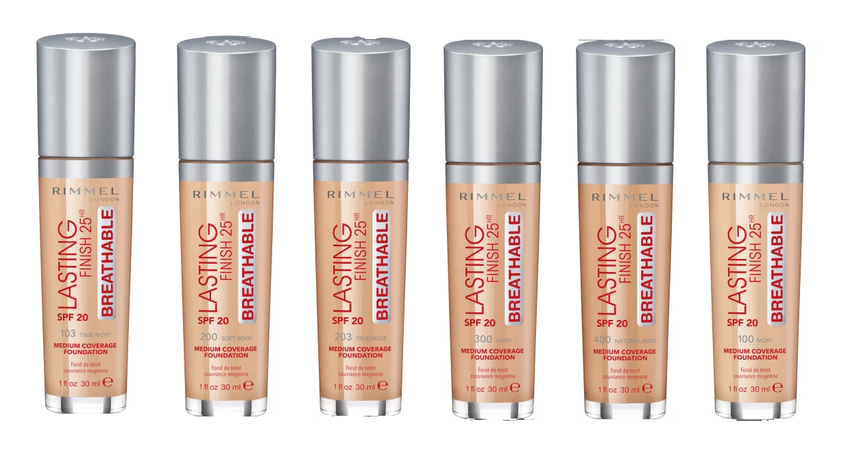 Rimmel London Lasting Finish Breathable Foundation