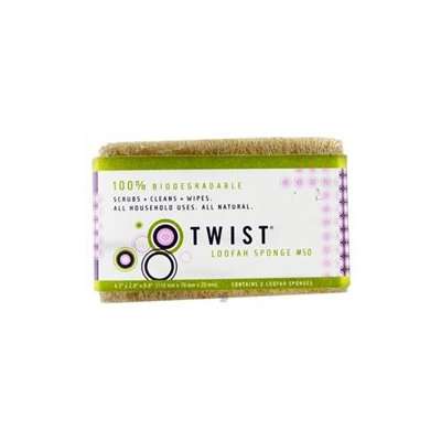 Twist - Biodegradable Loofah Cleaning Sponge 2 Pack