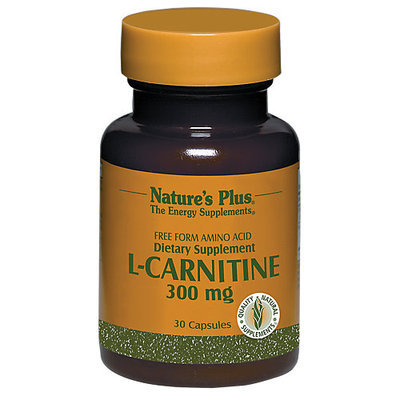 Natures Plus L-Carnitine 300 mg Vcaps 30 Vcaps