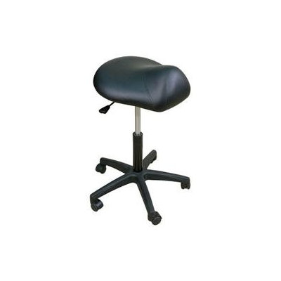 Oakworks Premium Saddle Stool Color: Blue grass