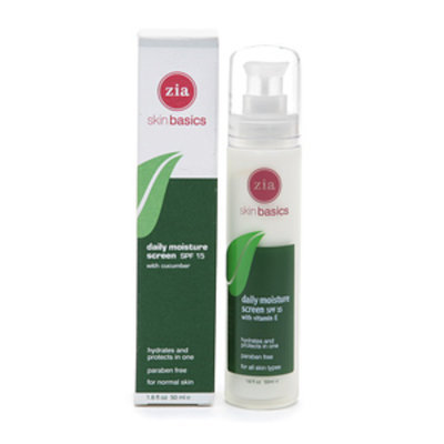 Zia Skin Basics Daily Moisture Screen with Cucumber