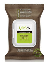 Yes To Natural Man Shower To-Go Cleansing Cloths