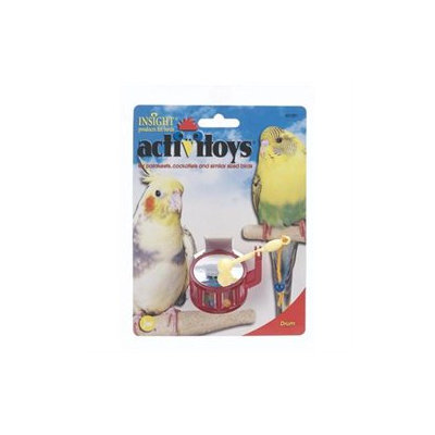 JW PET COMPANY BJW31091 Activitoys Drum Bird Toy
