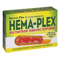 tures Plus Nature's Plus Hema-Plex - 30 Tablets - Other Supplements