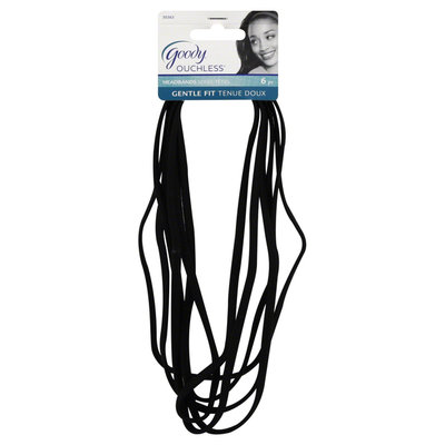 Goody Ouchless Flat Narrow Hairwraps for Thin Hair