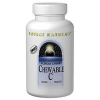 Source Naturals - Acerola C, 120 mg, 100 chewable tablets