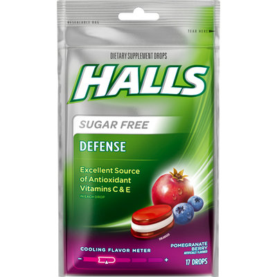 HALLS Defence Antioxidant Supplement Drops