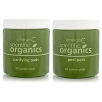 emerginC Scientific Organics At-Home Facial Peel + Clarifying Kit