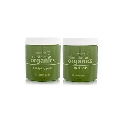emerginC Scientific Organics At-Home Facial Peel + Clarifying Kit