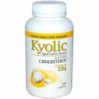 Kyolic Aged Garlic Extract Cholesterol Formula 104 200 Capsules