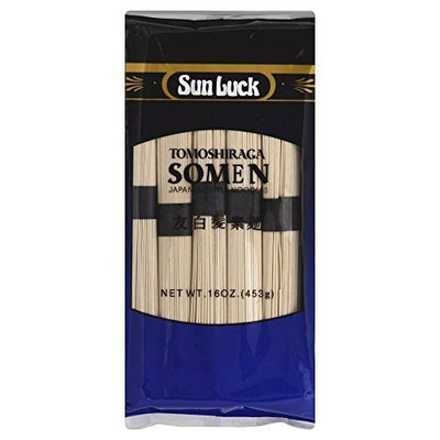 Sun Luck Somen Tomoshiraga Japanese Style Noodles, 16-Ounce (Pack of 12)