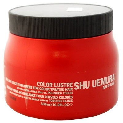 Color Lustre Brilliant Glaze Treatment Masque For Color-Treated Hair by Shu Uemura for Unisex - 16.9 oz Masque