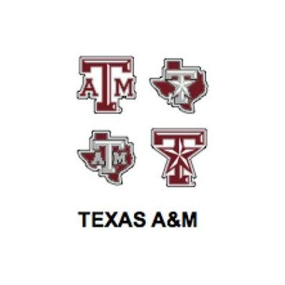 Innovative Adhesives BC-12 Texas A & M Fan-A-Peel Temporary Tattoo-Sticker