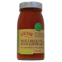 Lucini Italia 23544 Sicilian Olive Pasta Sauce