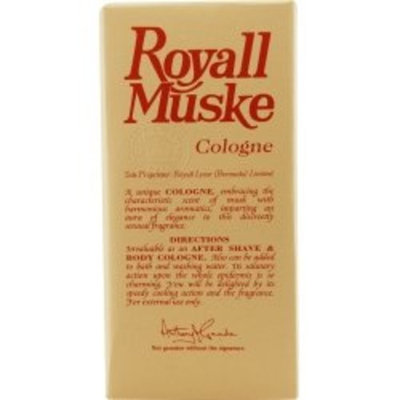 Royall Muske By Royall Fragrances For Men. Aftershave Lotion Cologne Spray 4 Ounces