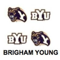 Innovative Adhesives BC-12 Brigham Young University Fan-A-Peel Temporary Tattoo-Sticker