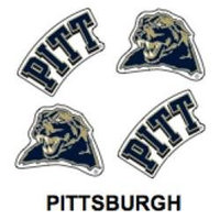 Innovative Adhesives BC-12 University of Pittsburgh Fan-A-Peel Temporary Tattoo-Sticker