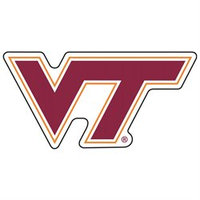 Innovative Adhesives L-FN-VIRGINIA TECH Fan-A-Peel Temporary Fingernail Tattoo-Sticker