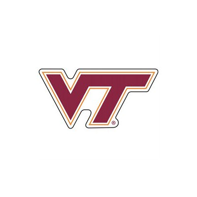 Innovative Adhesives L-FN-VIRGINIA TECH Fan-A-Peel Temporary Fingernail Tattoo-Sticker