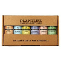 Plantlife Essential Oil Home Aromatherapy Sampler Set- 6/10 ml.