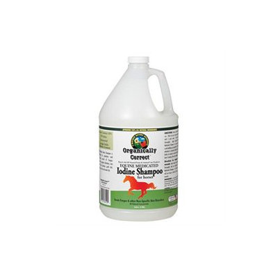 Organically Correct Iodine Medicated Shampoo for Horses