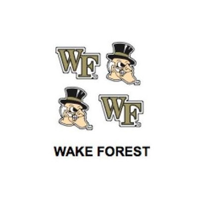 Innovative Adhesives BC-12 Wake Forest Fan-A-Peel Temporary Tattoo-Sticker